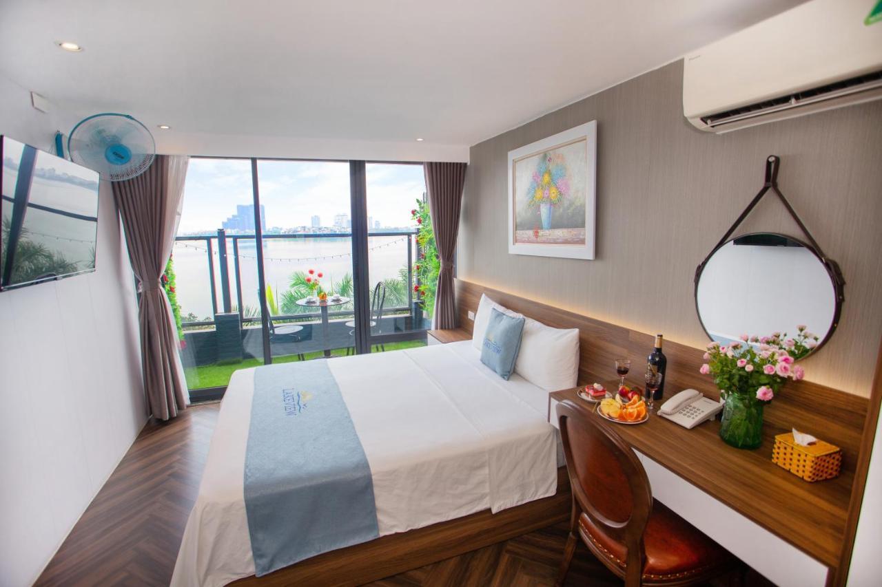 Lake View Hotel Hanoi Bagian luar foto