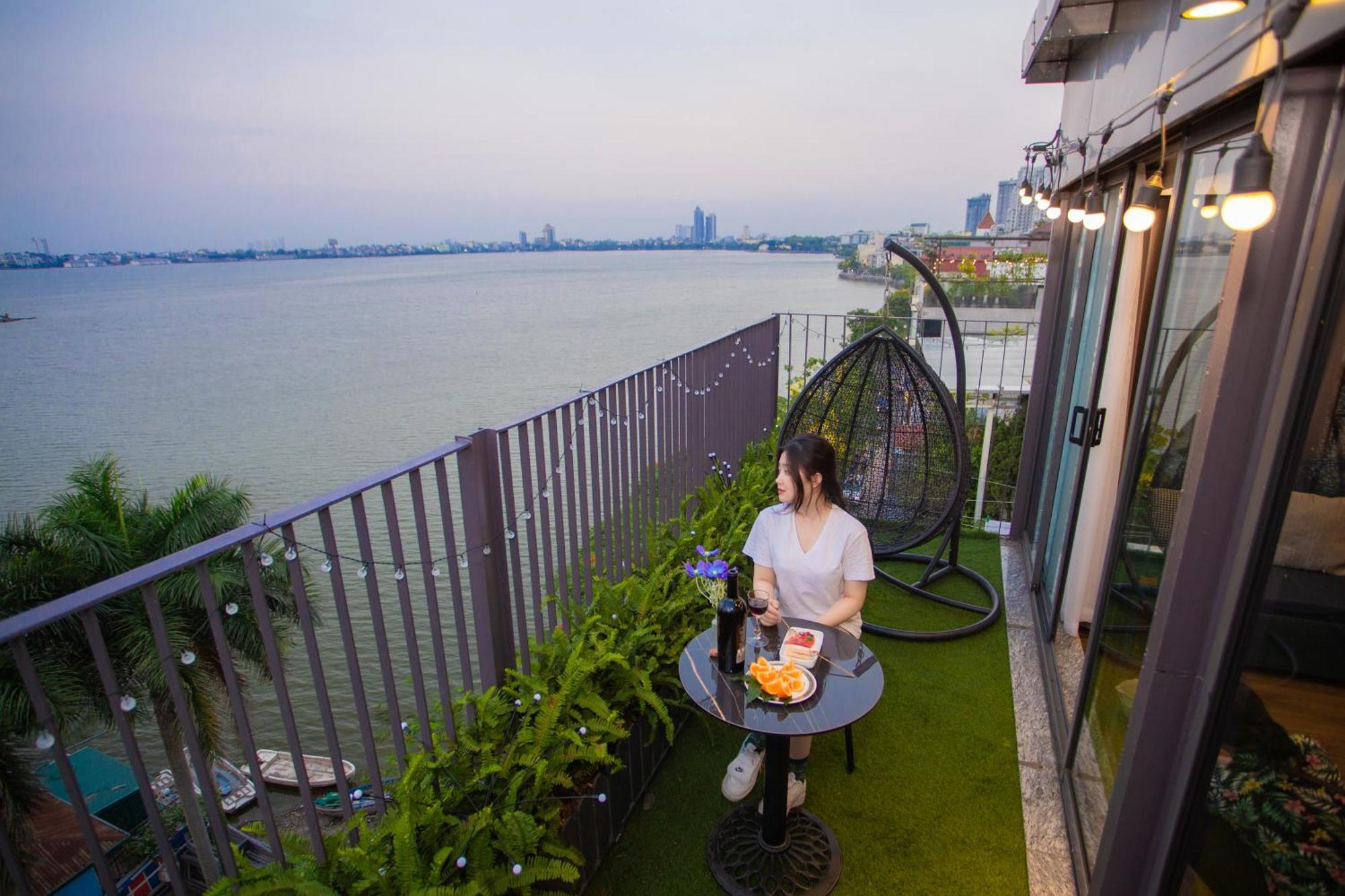 Lake View Hotel Hanoi Bagian luar foto